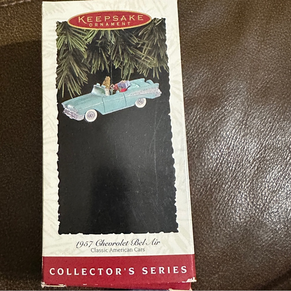 Vintage‎ 1994 Hallmark Collector’s Keepsake Ornament  1957 Chevrolet Bel Air